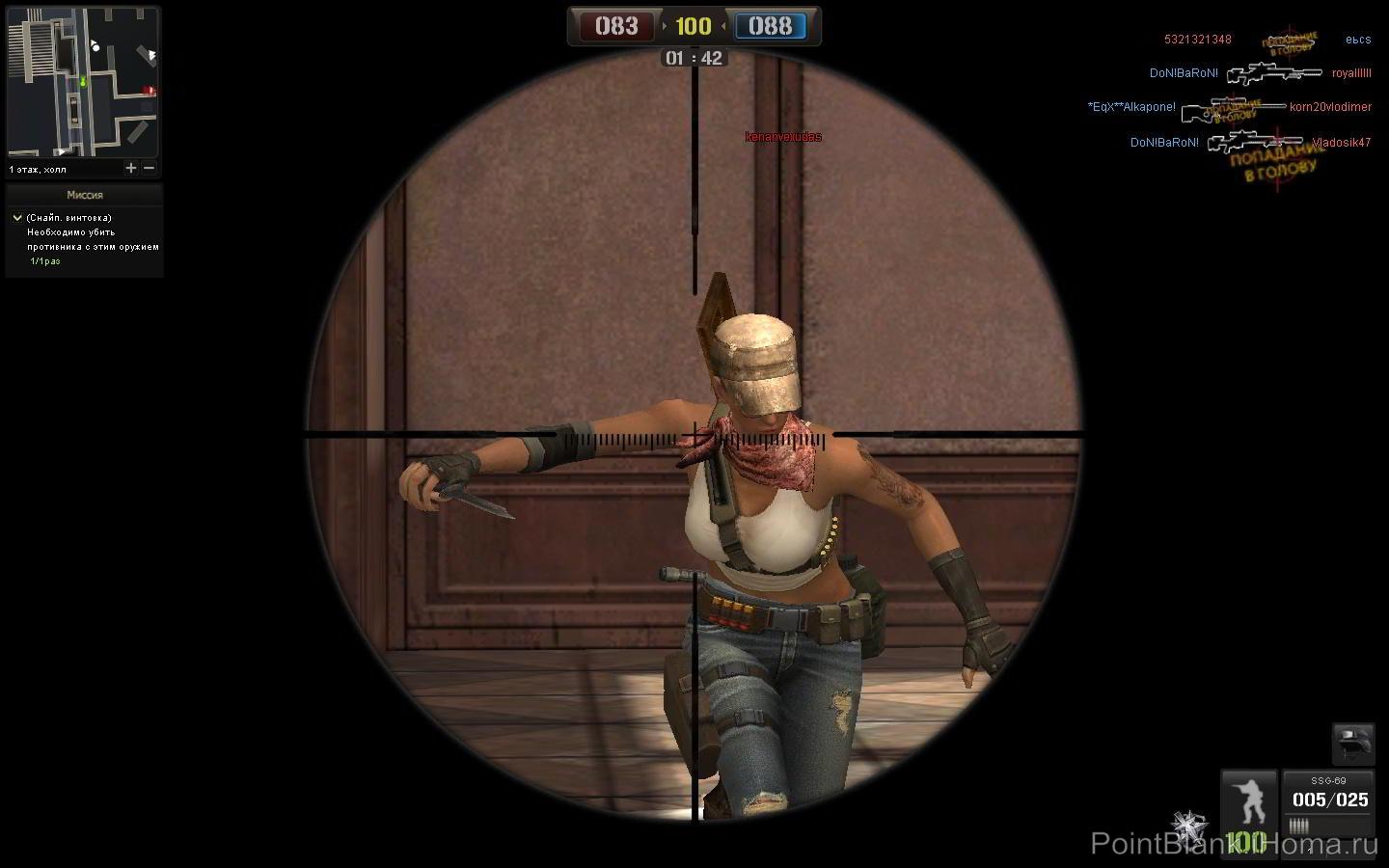 Снайперская игра Point Blank